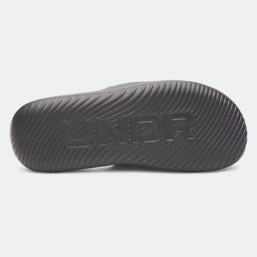 Under Armour Ignite Pro 8 Fixed Strap Men's Slides (Black) Size 9