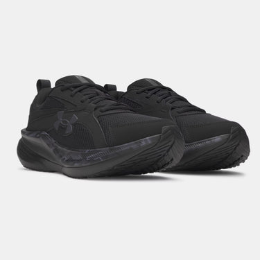 Under Armour Charged+ Assert 11 Camo Men's Running Shoes (Black/Anthrocite) Size 9