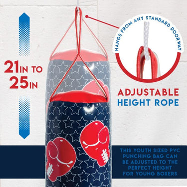Franklin Sports Future Champs® Mini Punching Bag & Glove Set
