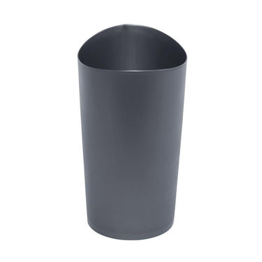 Rubbermaid Spa Works 2.25 gal Gray Plastic Vanity Wastebasket