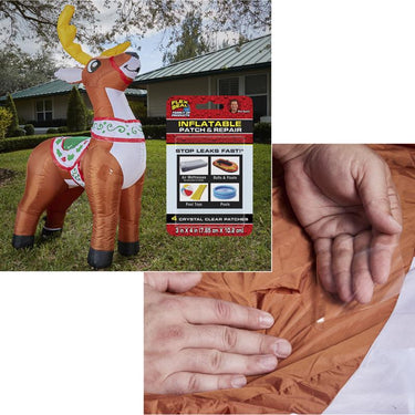 Flex Seal Family of Products Inflatable Patch & Repair 3 in. H X 4 in. L