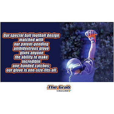 The Grab Sports Glove and Football 2 pk