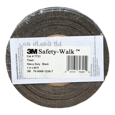 3M Safety-Walk Black Anti-Slip Tape 1 in. W X 60 ft. L