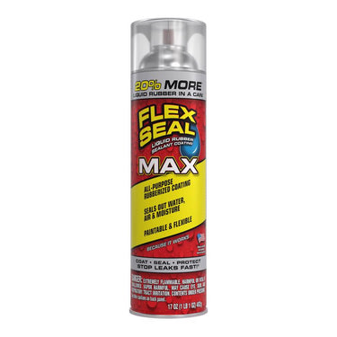 Flex Seal MAX Clear Rubber Spray Sealant 17 oz