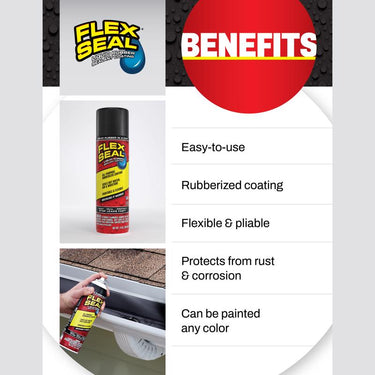 Flex Seal Almond Rubber Spray Sealant 14 oz