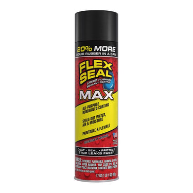 Flex Seal MAX Black Rubber Spray Sealant 17 oz