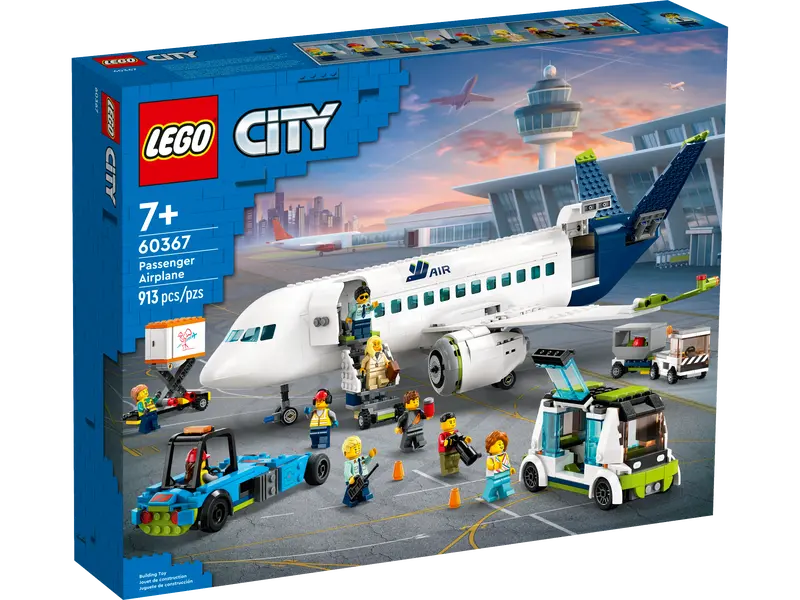 Load image into Gallery viewer, Lego City Passenger Airplane 913pc
