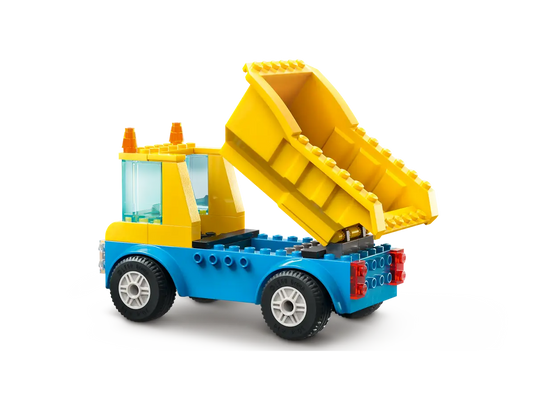 LEGO City Construction Trucks and Wrecking Ball Crane