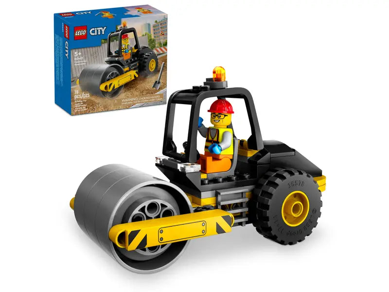 Load image into Gallery viewer, Lego City Construction Steamroller 78pc
