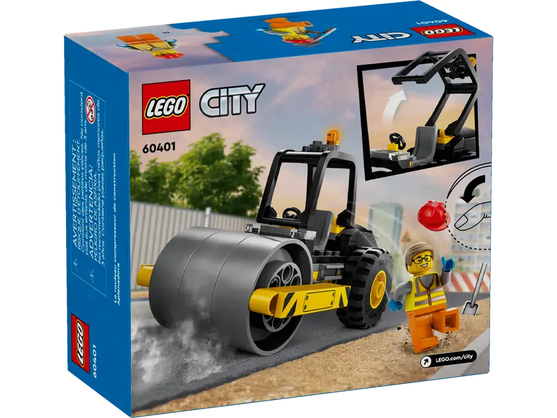 Load image into Gallery viewer, Lego City Construction Steamroller 78pc
