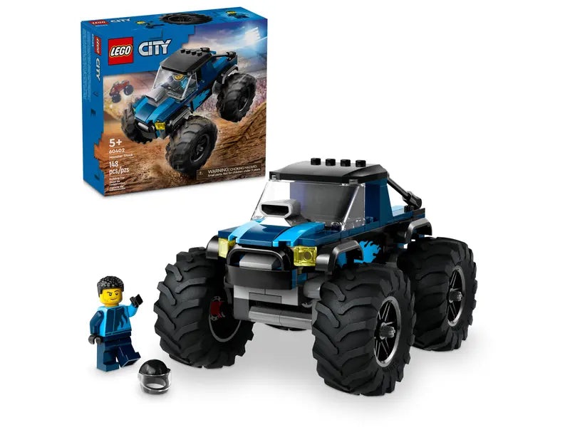 Load image into Gallery viewer, Lego City Blue Monster Truck 148pc
