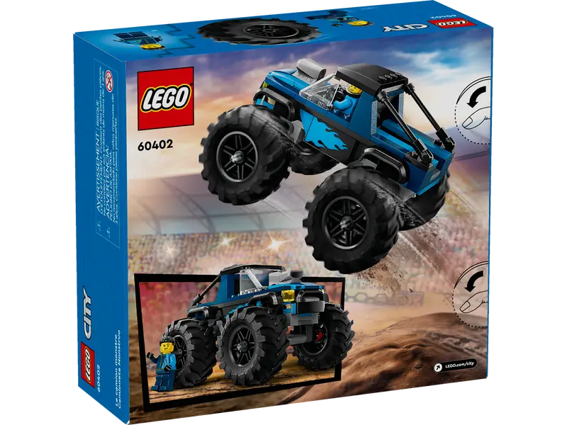 Load image into Gallery viewer, Lego City Blue Monster Truck 148pc
