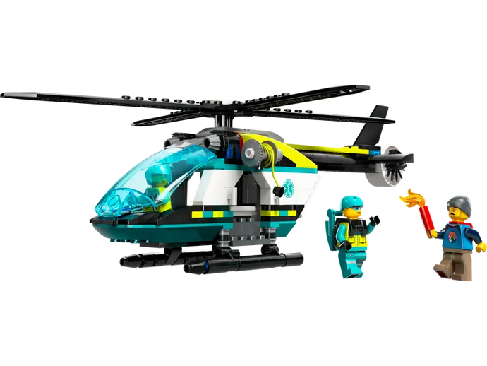 Lego City Emergency Rescue Helicopter 226pc