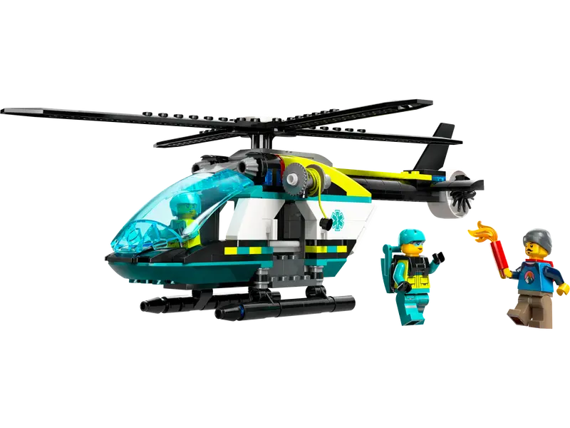 Load image into Gallery viewer, Lego City Emergency Rescue Helicopter 226pc
