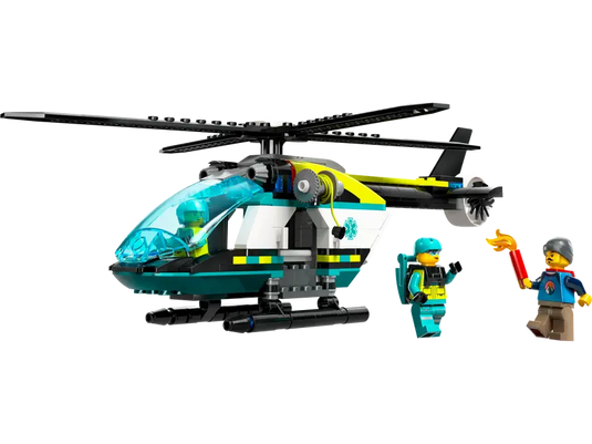 Lego City Emergency Rescue Helicopter 226pc