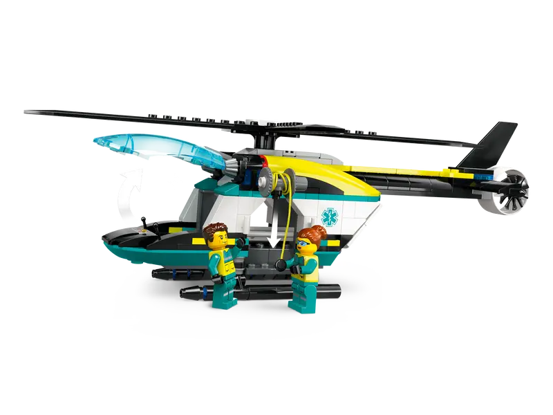 Load image into Gallery viewer, Lego City Emergency Rescue Helicopter 226pc
