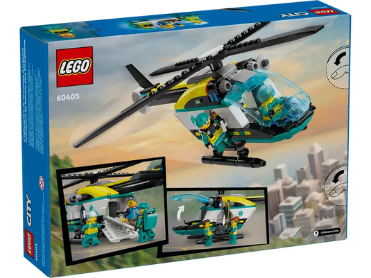 Lego City Emergency Rescue Helicopter 226pc