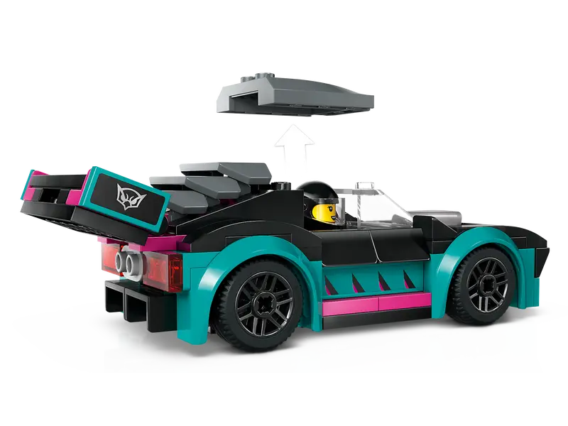 Load image into Gallery viewer, Lego City Race Car and Car Carrier Truck 328pc
