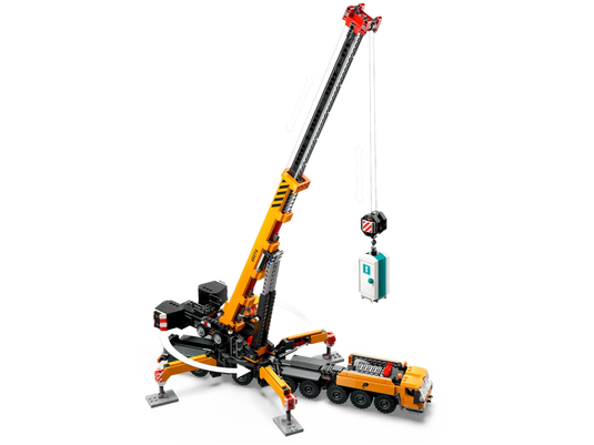 Lego City Yellow Mobile Construction Crane