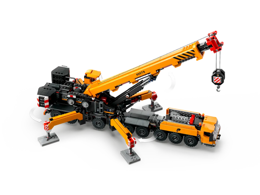 Lego City Yellow Mobile Construction Crane