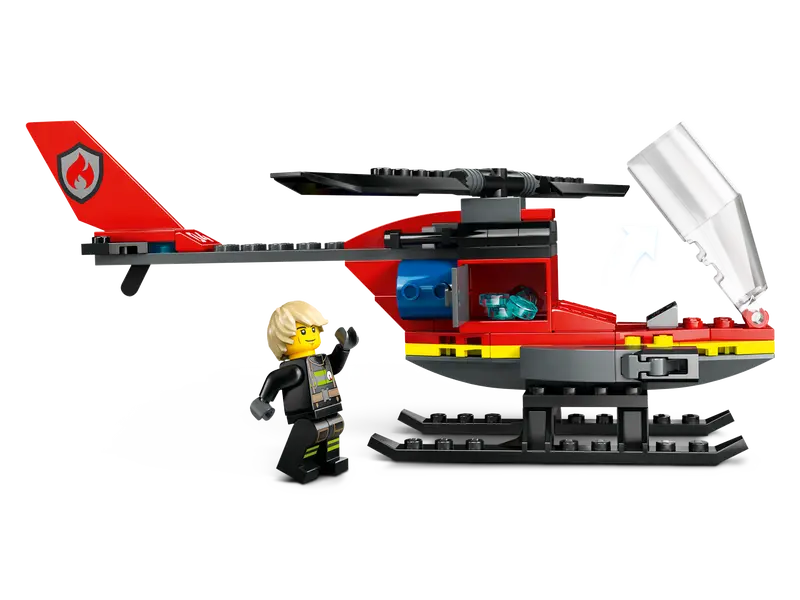 Load image into Gallery viewer, Lego City Fire Rescue Helicopter 85pc
