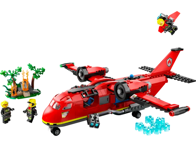 Lego City Fire Rescue Plane 478pc