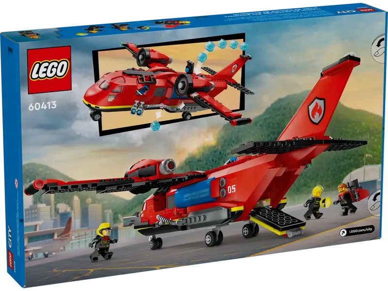 Load image into Gallery viewer, Lego City Fire Rescue Plane 478pc
