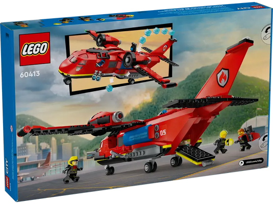 Lego City Fire Rescue Plane 478pc