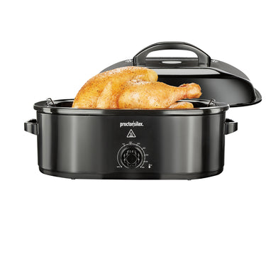 Proctor Silex Black Aluminized Steel 18 qt Electric Roaster