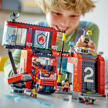 LEGO® City Fire Station with Fire Truck