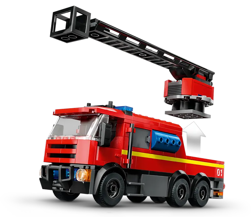 Load image into Gallery viewer, Lego City Fire Station with Fire Truck 843pc
