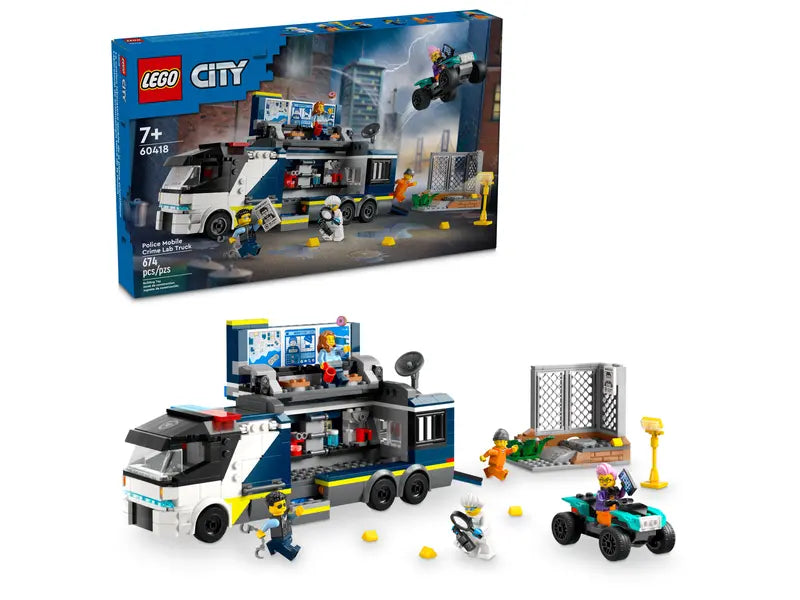 Load image into Gallery viewer, Lego City Police Mobile Crime Lab Truck 674pc
