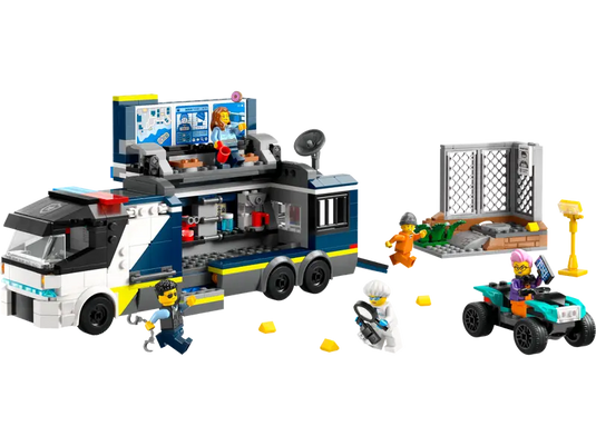 Lego City Police Mobile Crime Lab Truck 674pc