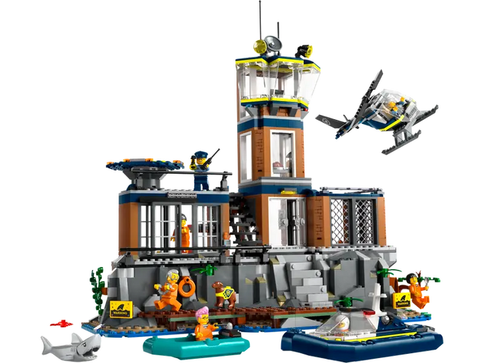 Lego City Police Prison Island 980pc