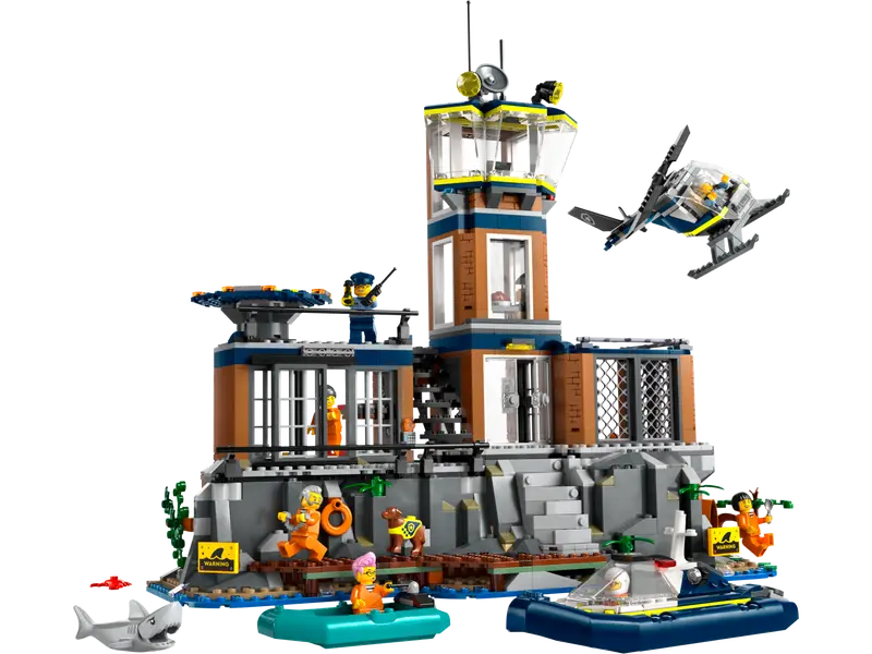 Load image into Gallery viewer, Lego City Police Prison Island 980pc
