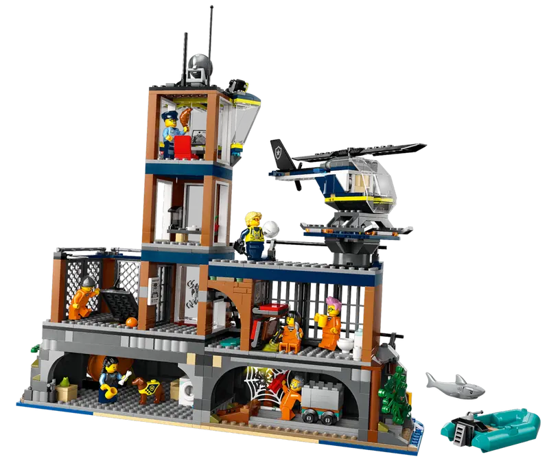 Load image into Gallery viewer, Lego City Police Prison Island 980pc
