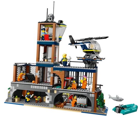 Lego City Police Prison Island 980pc