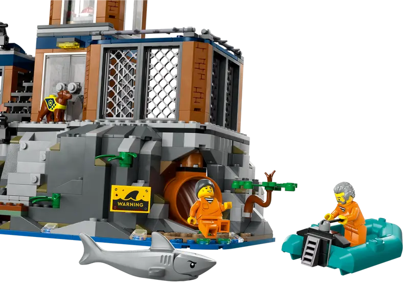 Load image into Gallery viewer, Lego City Police Prison Island 980pc
