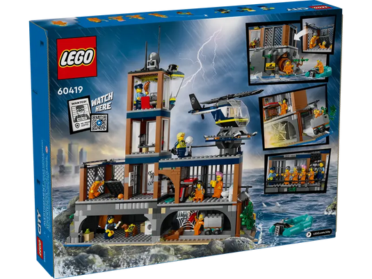 Lego City Police Prison Island 980pc