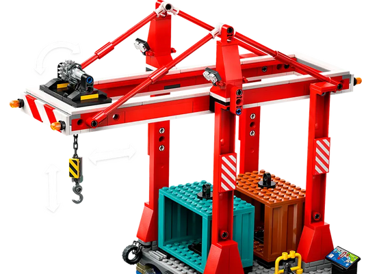LEGO City Seaside Harbor with Cargo Ship