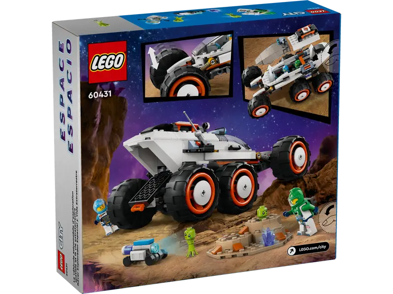 Load image into Gallery viewer, Lego City Space Explorer Rover and Alien Life 311pc
