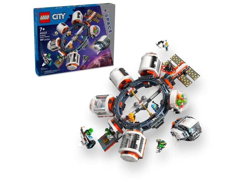 Load image into Gallery viewer, Lego City Modular Space Station 1097pc
