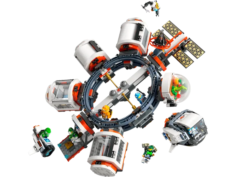 Load image into Gallery viewer, Lego City Modular Space Station 1097pc
