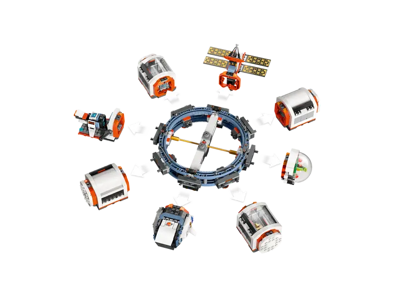 Load image into Gallery viewer, Lego City Modular Space Station 1097pc
