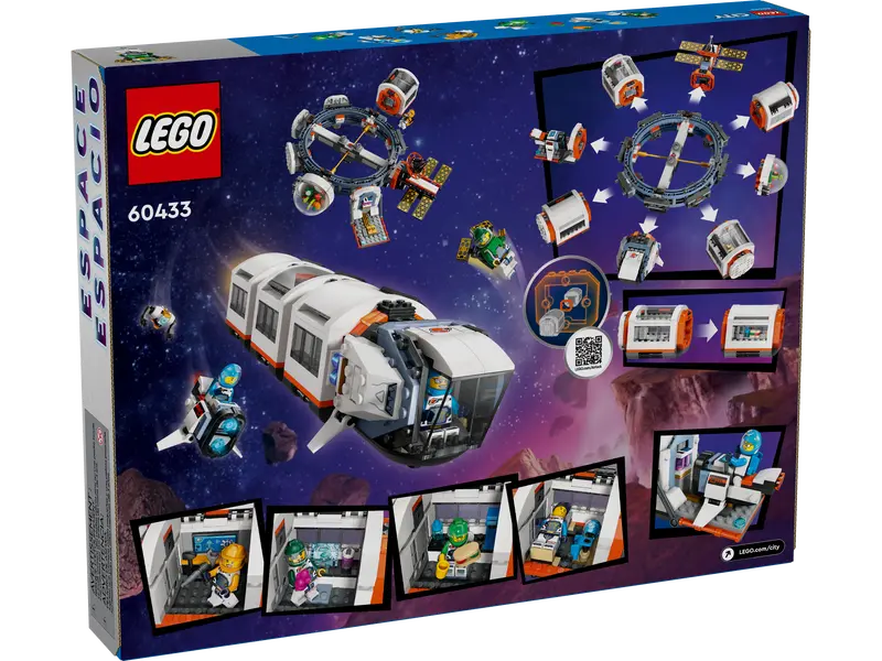 Load image into Gallery viewer, Lego City Modular Space Station 1097pc
