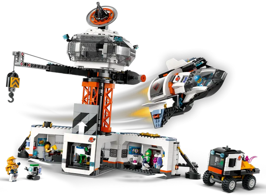 Lego City Space Base and Rocket Launchpad 1422pc