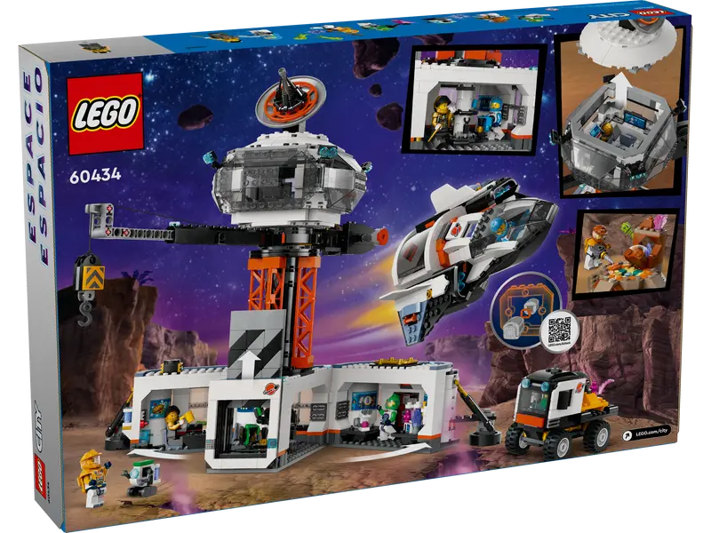 Load image into Gallery viewer, Lego City Space Base and Rocket Launchpad 1422pc
