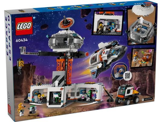 Lego City Space Base and Rocket Launchpad 1422pc