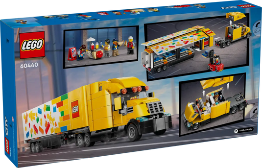 LEGO City Yellow Delivery Truck