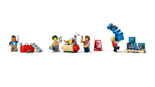 LEGO City Yellow Delivery Truck